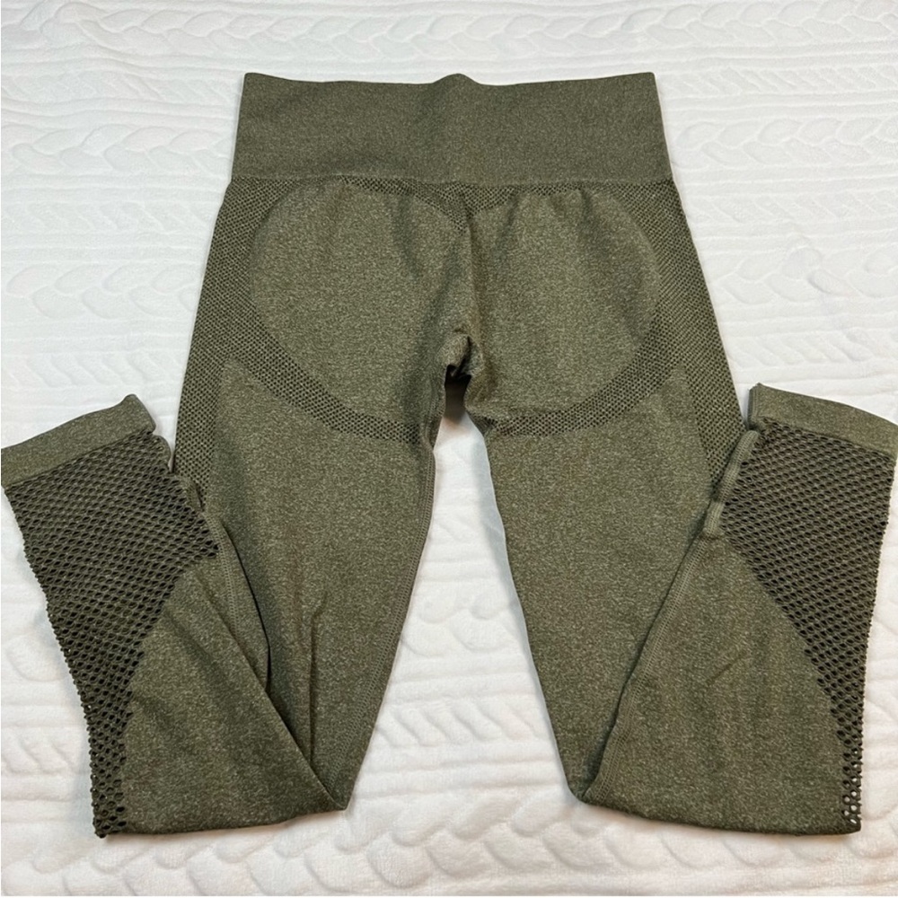 SHEIN Olive Green Leggings and Sports Bra Set - Picture 8 of 15